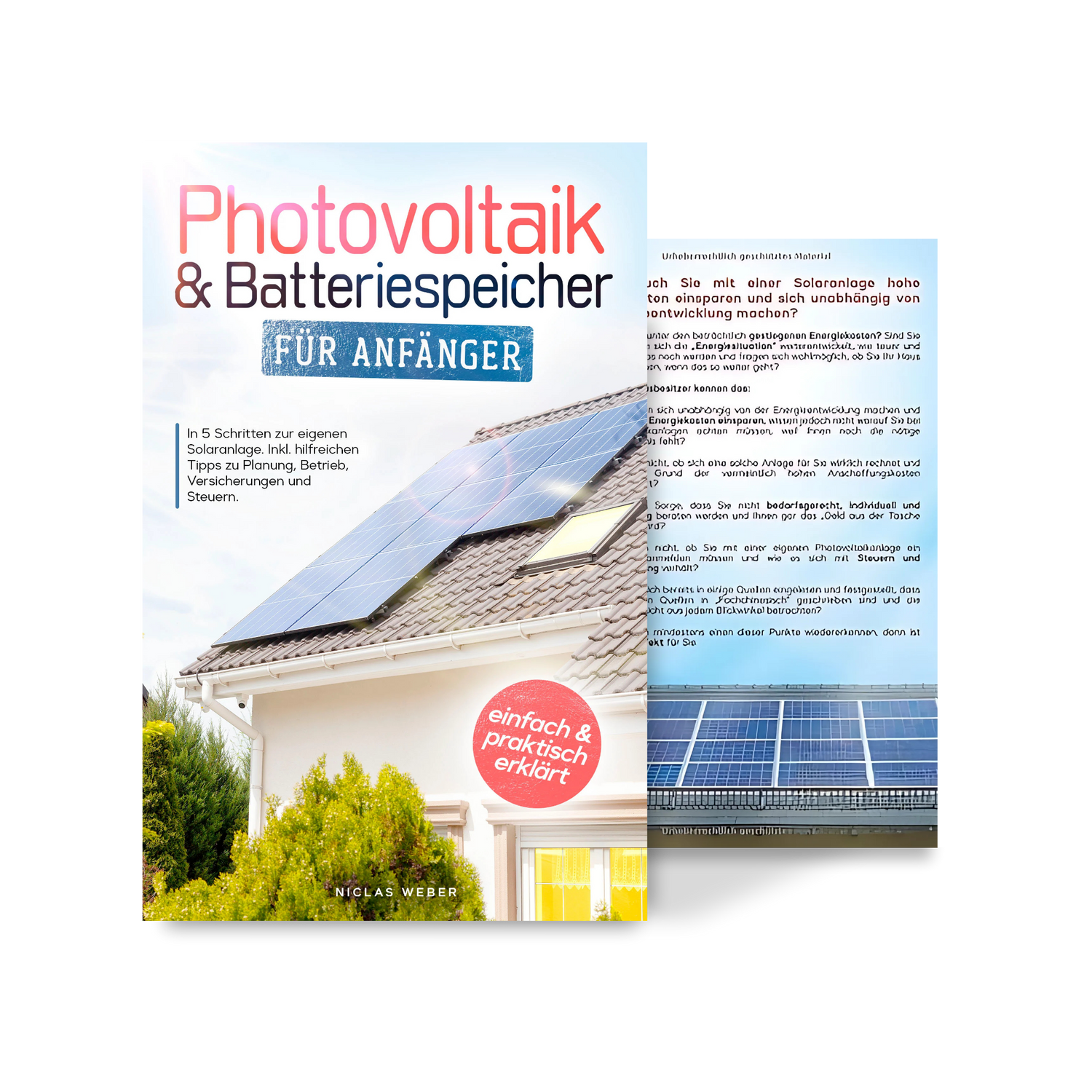 Photovoltaik & Batteriespeicher für Anfänger