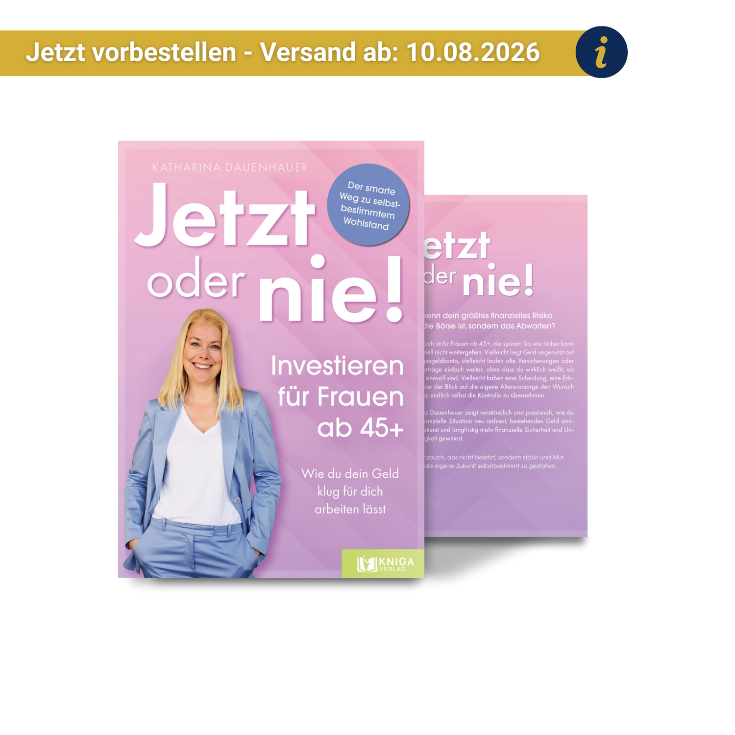 Jetzt oder nie - Investieren für Frauen ab 45+