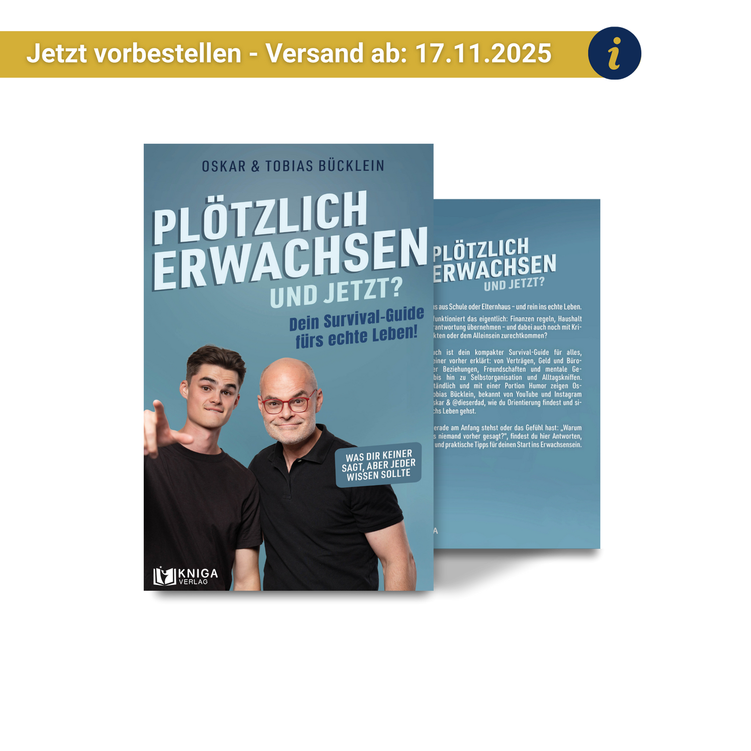 Plötzlich erwachsen – und jetzt?