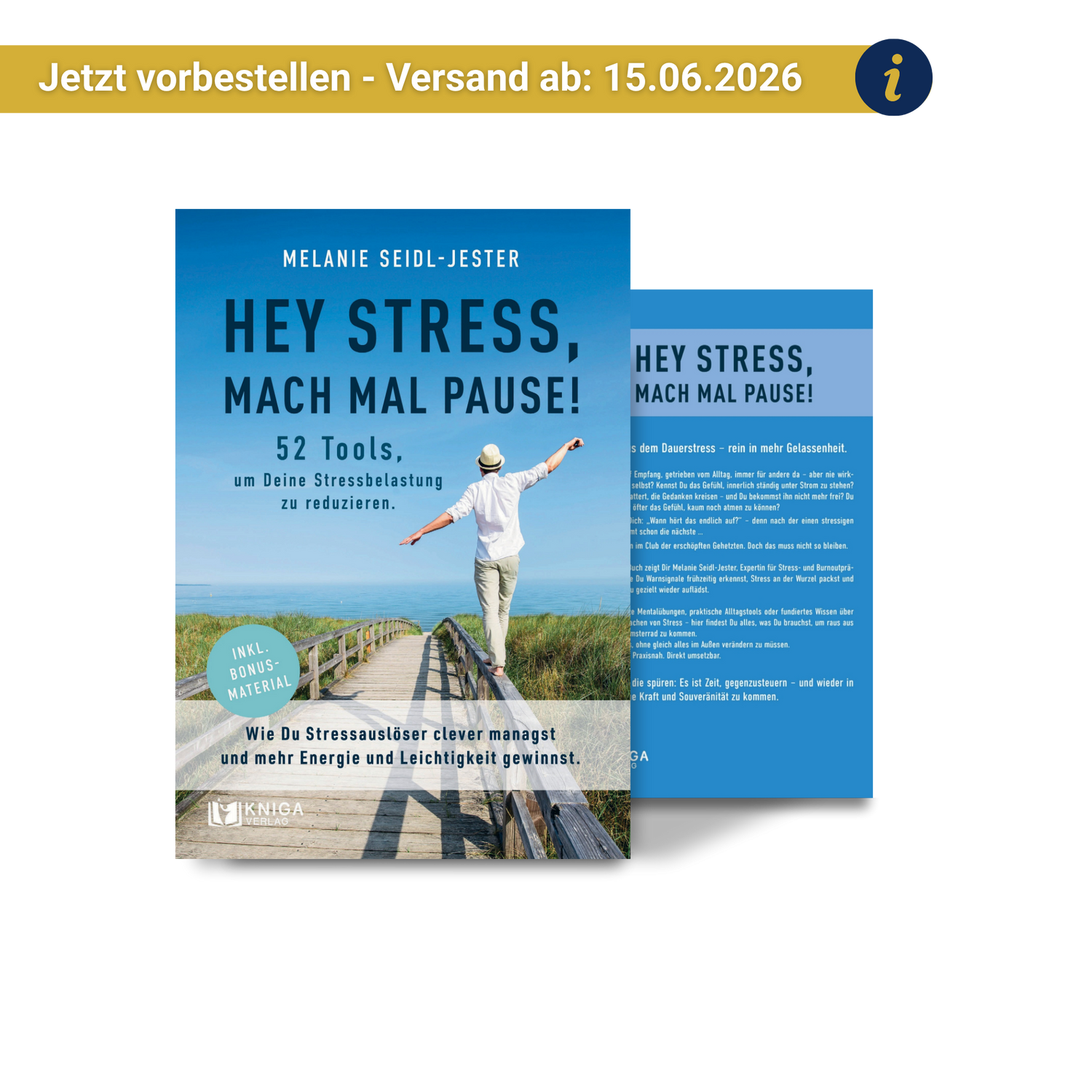 Hey Stress, mach mal Pause! 52 Tools, um Deine Stressbelastung zu reduzieren